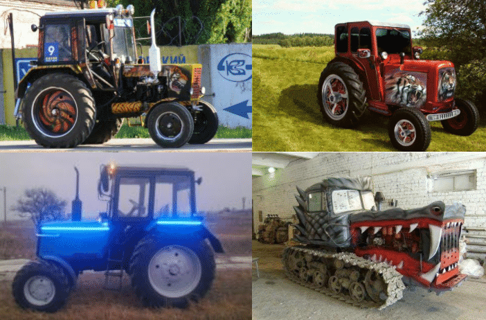 Разнообразие тракторов МТЗ-82